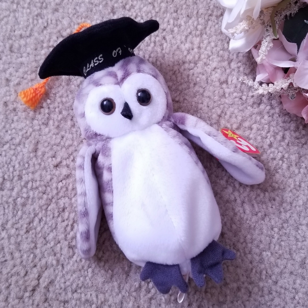 Bundle for $3💫 Wiser The Owl Graduation Beanie Baby Plush Novelty Toy